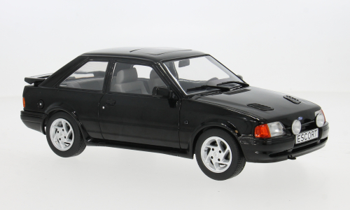 Ford Escort Mk. IV RS Turbo S2 1990 Zwart - 1:18  Ford Escort Mk. IV RS Turbo S2 1990 Zwart - 1:18